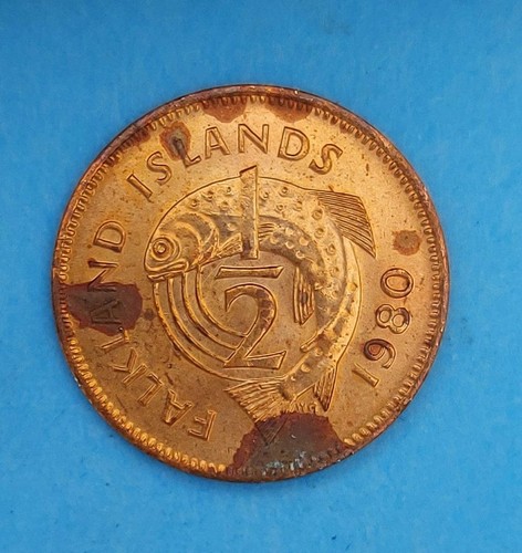 Falkland island penny - island, 1/2