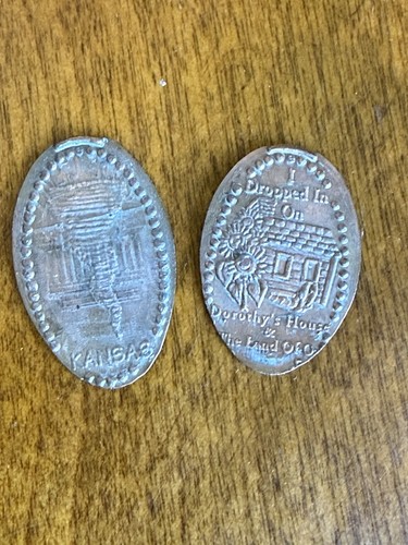 Penny pressato allungato
