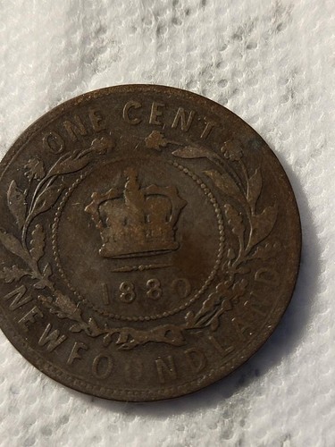 1880 canadese centesimo - canadese, un