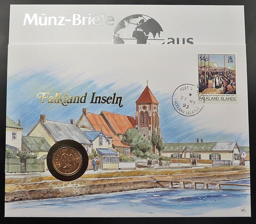 Isole falkland penny 1987 - 1,