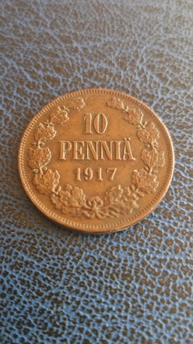 Finlandia penny 1917 - finlandia, penny,