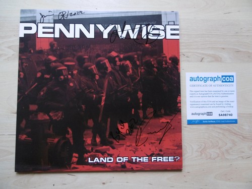 Pennywise autografo originale - pennywise,