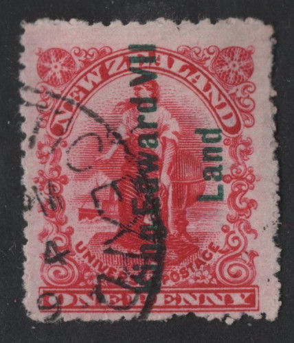 Nuova zelanda 1908 penny - 1908, un