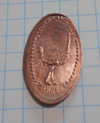 Ostrich land usa - land, penny