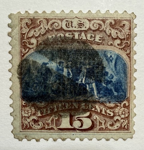 118 1869 15c marrone - #, e