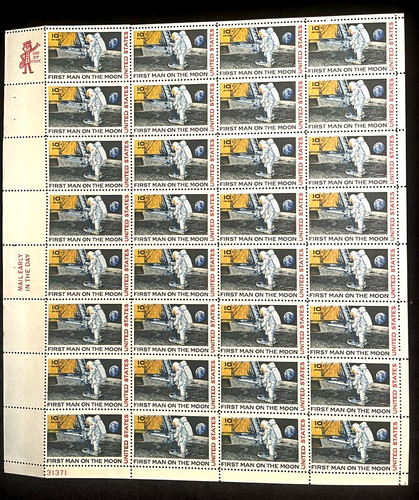 1969 airmail 10c - airmail,