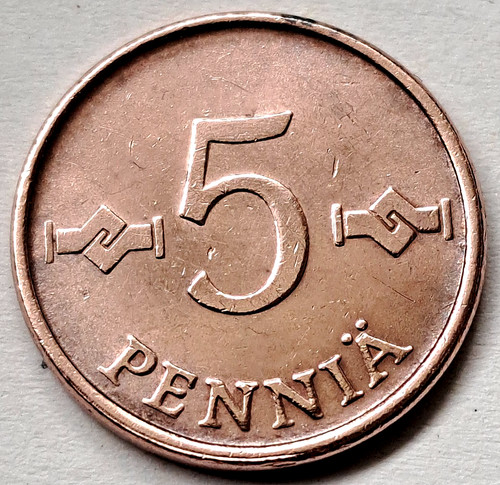 Finlandia penny 1963 rame - 1963,,