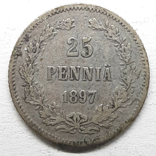 Penny finlandia 1897 - 25,