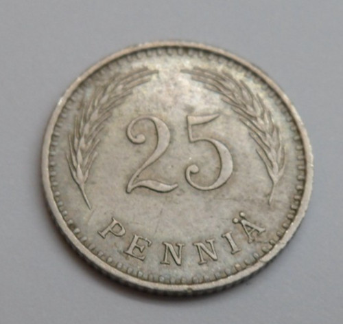 Finlandia penny 1939 - finlandia, 25