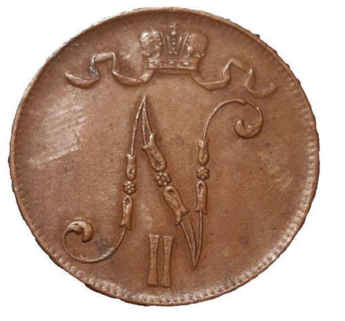 Finlandia penny 1916 15 - finlandia, 5