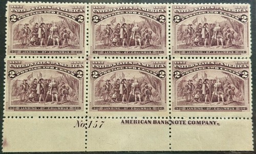 Scott 231 columbus landing - -,